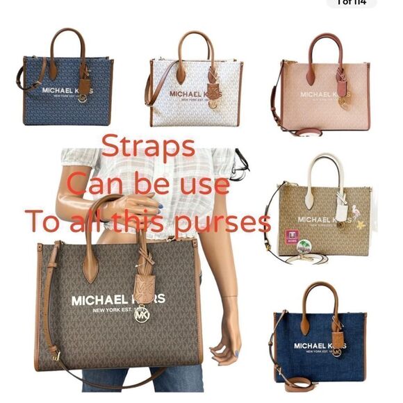 Shoulder Straps for crossbody DARK GRAY - Picture 5 of 9